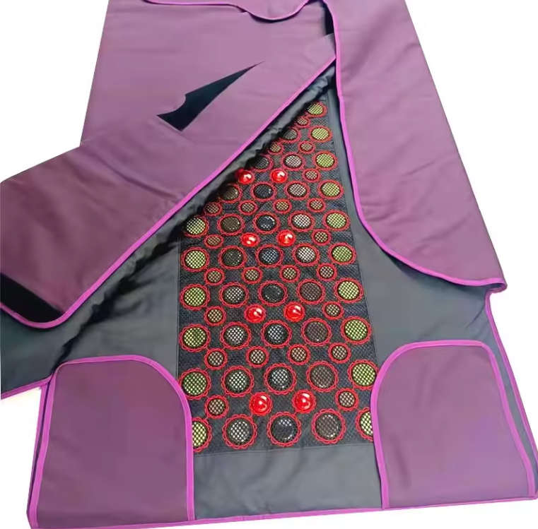 Premium infrared sauna blanket with Tourmaline Stone for infrared therapy.