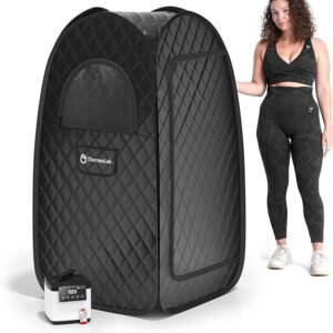 ThermoLab Portable Sauna - Premium Home Sauna Pod - Sauna Blanket UK Sauna blanket alternative sauna tent